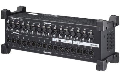 Tascam SB-16D - Dante Stage Box with 16 HDIA Preamps, 32 Bit A/SD Circuitry and 16 Outputs