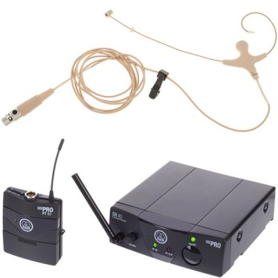 Wireless Microphones / WMS40 Mini Sets WMS40 Mini Earmic Set - ISM1