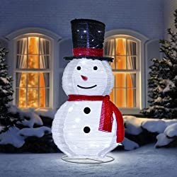 GASTON - LMF - Snow Man - Decor to put down - H1,48mx0,86m- LED White