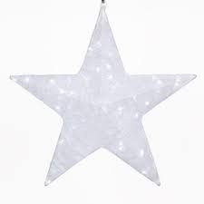 AMELIE - LMF -Hanging Star - Warm White Milky Rope light- Grey Struct-230V