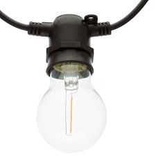MONTMARTRE-Guinguette Garland-.L5M-10x E27 Filament LED Bulbs MultiColor-36V