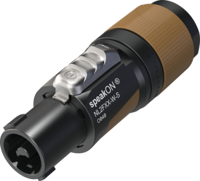 Neutrik NL2FXXXWS - Neutrik speakON 2 pole cable connector, for cable diameters 6 to 12 mm