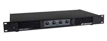 jB Systems AMP200.4 - Amplificateur de puissance professionnel à 4 canaux - 4x200w rms