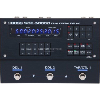 BOSS SDE-3000D Dual Digital Delay | Official Video