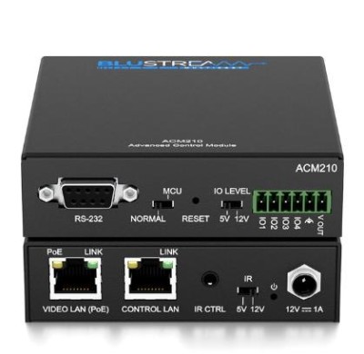 Advanced Control Module for TCP/IP, RS-232 and IR control of Blustream IP300UHD and IP350UHD Multicast systems (Q3/23)