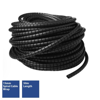 ACT 15 mm spiral cable wrap, length 50 meters