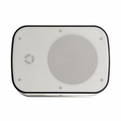 Installation speaker 5″ + 1″ with rear bass radiator - 40W - 100V and 8 Ohms – IP65 - White
