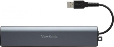 ViewBoard dock in/out USB-C, DisplayPort, HDMI, VGA, PC audio, HDMI-out, USB-A (alleen geschikt voor IFP50-5 series)