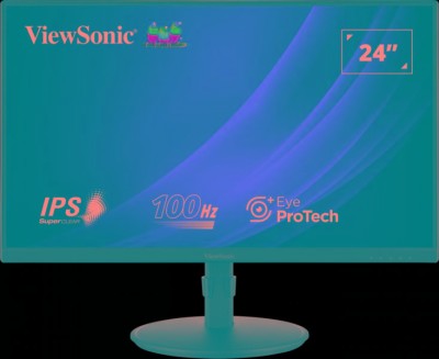 ViewSonic LED monitor VG2408A 24" Full HD, 250 nits, resp 5ms, incl 2x2W speakers 100Hz