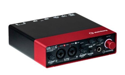 UR22C -  USB 3 Audio Interface incl MIDI I/O & iPad connectivity - Red