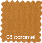 Cotton Gratté  100% cotton ,Traités non feu - 260cm x 50m - caramel- color caramel