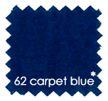 Cotton Gratté  100% cotton ,Traités non feu - 260cm x 50m - blue carpet- color carpet bleu