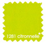 Scheurdoek op rol - 100% katoen, vlamwerend - 260cm x 50m - citronelle-lemongrass color 1281