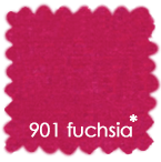 Scheurdoek op rol - 100% katoen, vlamwerend - 260cm x 50m - fuchsia-fuchsia color 901