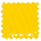 Cotton Gratté  100% cotton ,Traités non feu - 260cm x 50m - sunshine yellow- color jaune soleil