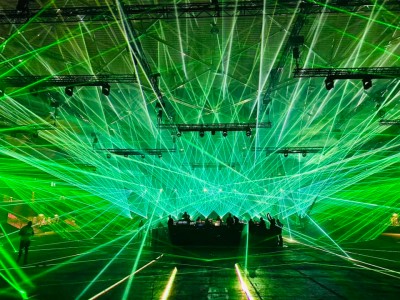 ECS Lasers op Amsterdam Dance Event