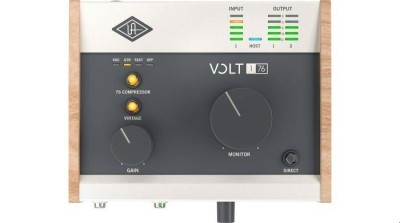 Volt 176  Desktop 1-in/2-out USB audio interface with 1176 compressor on board