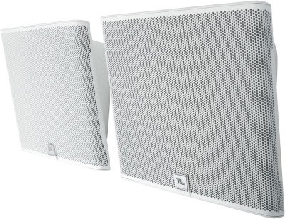 Flat wall speaker with baffle inclined 15° to the front, incl. wall bracket, 3" full range chassis, 130°x130° dispersion, 60/160 Watt continuous/peak power handling, 90 - 20,000 Hz (-10 dB), 8 Ohm or 70/100 Volt with 15 W transformer, 84 dB SPL (1 W/1 m)