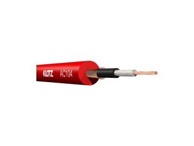 300m Pro Audio Cable red - INSTRUMENT - 0.22mmý, unbalanced -  -   per roll