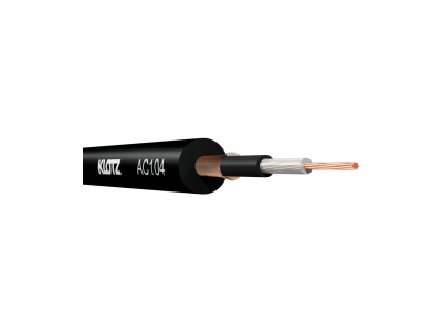 30m Pro Audio Cable black - INSTRUMENT - 0.22mmý, unbalanced -  -   per roll