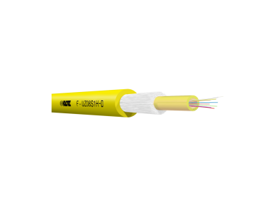 FO Universal Cable  8x SM OS2 - LWL - U-DQ(ZN)BH, FRNC yellow - central loose tu