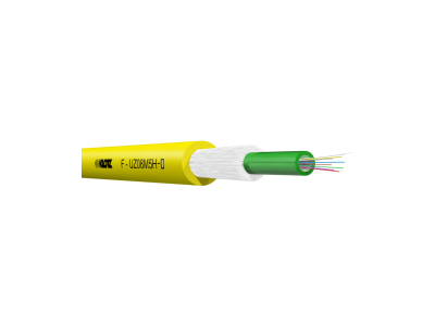 FO Universal Cable 8x MM OM3BI - LWL - U-DQ(ZN)BH, FRNC yellow - central loose t