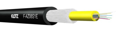 FO outdoor cable 8 x SM OS2 - LWL - A-DQ(ZN)B2Y, PE black - central loose tube -