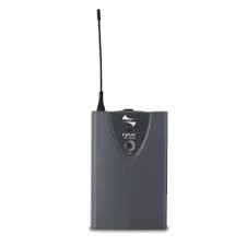 UHF PLL Body-Pack Transmitter. 782MHz-806MHz. AA batteries.