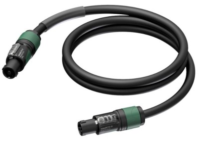 Loudspeaker cable - 4 pole speakON cable - HighFlex™ 1.5 meter