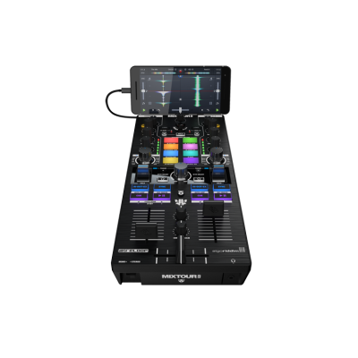 Reloop Mixtour Pro - 4-Deck All-In-One DJ Controller for Algoriddim djay Pro 