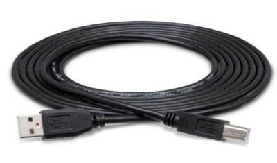 High Speed USB Cable, Type A to Type B, 5 ft