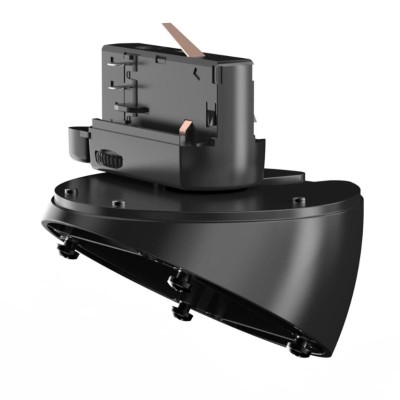 Light track adapter mount for ATEO4M - Smart 3-Phase Track Black version