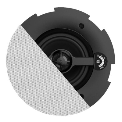 Safelatch™ 2-way 4" ceiling speaker with Twist-Fix™ grill White