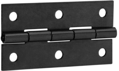 Adam Hall Hardware 2602 BLK - 70 mm Hinge piece galvanised, black