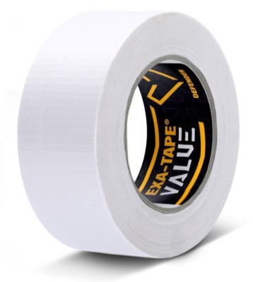 Defender EXA-TAPE-VALUE W 50 - Fabric tape, White, glossy, 50 mm x 50 m