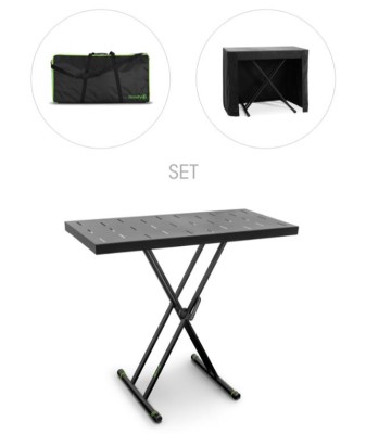 Gravity KSX 2 RD SET 1 - Keyboard stand X-Form double and support table Set 1