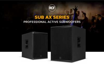 New Subwoofers from RCF: 15-18AX
