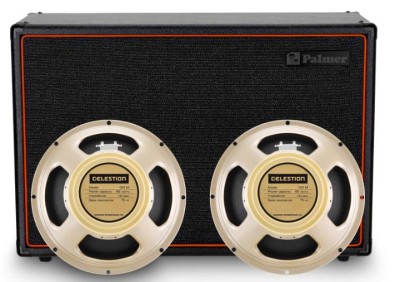 Palmer CAB 212 BX V30 - Guitar speaker cabinet with Celestion Vintage 30 2 x 12, Open-Back
