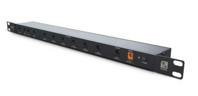 Palmer WT PB 40 RK - Power supply unit with 8 outputs for rack mounting