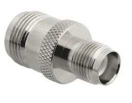 Coaxial cable Adapter - N-female to RP-TNC female
