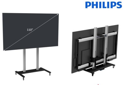 Ledwall trolley for Philips LED 110"