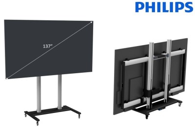 Ledwall trolley for Philips LED 137"