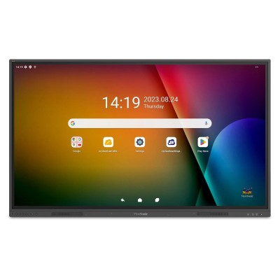 ViewSonic IFP65G1 - ViewBoard G serie touchscreen 65" UHD, zonder Android, IR 400 nits, 2 x 15W, USB-C, HDMI