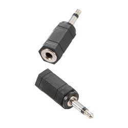 Adapter 3.5 mm stereo Jack female to 3.5 mm mono Jack