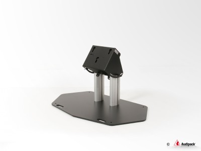 Flat panel floor monitor stand, 400mm, inclinable 30-60°, max 55", max, 60kg