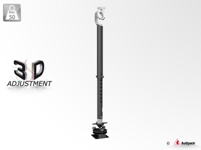 Projector truss mount Quick Release Plus length 811-1051mm  max. 50kg*