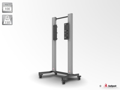 Large screen floorstand for screens up to 100 inch, max 150kg
