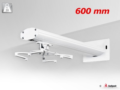 Ultra short projector mounting arm 600 mm