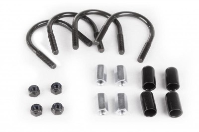 Snake assembly set for single tube 50mm black