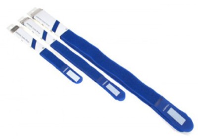 (60) Cable wrap 38cm blue 5 pieces